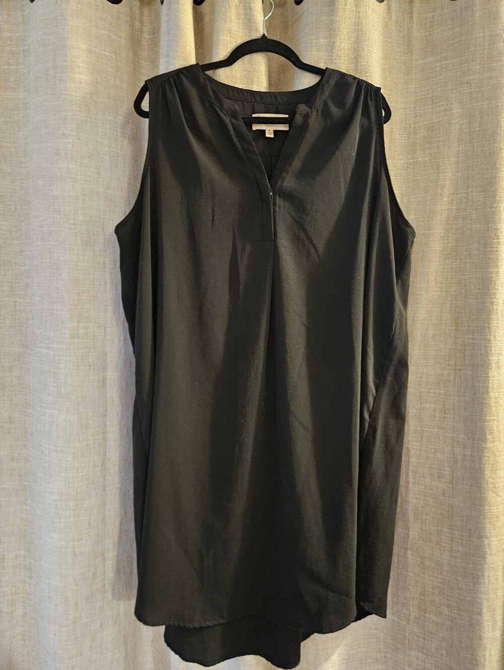 Philosophy Republi  Clothing Dress/Tunic 2X Black NWT